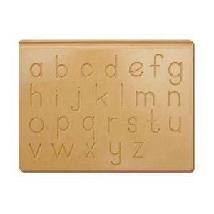 Albio India Wooden Small Alphabet Tracing Board (AKW 1002)