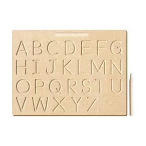 Albio India Wooden Big Alphabet Tracing Board (AKW 1001)