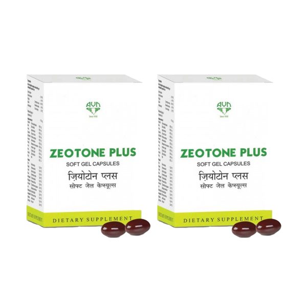 Zeotone Plus Soft Gel Capsules 10 nos (Pack of 2)
