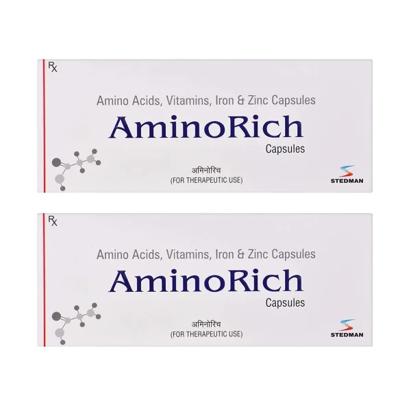 Aminorich Capsule - (15 Capsules) (Pack of 2)
