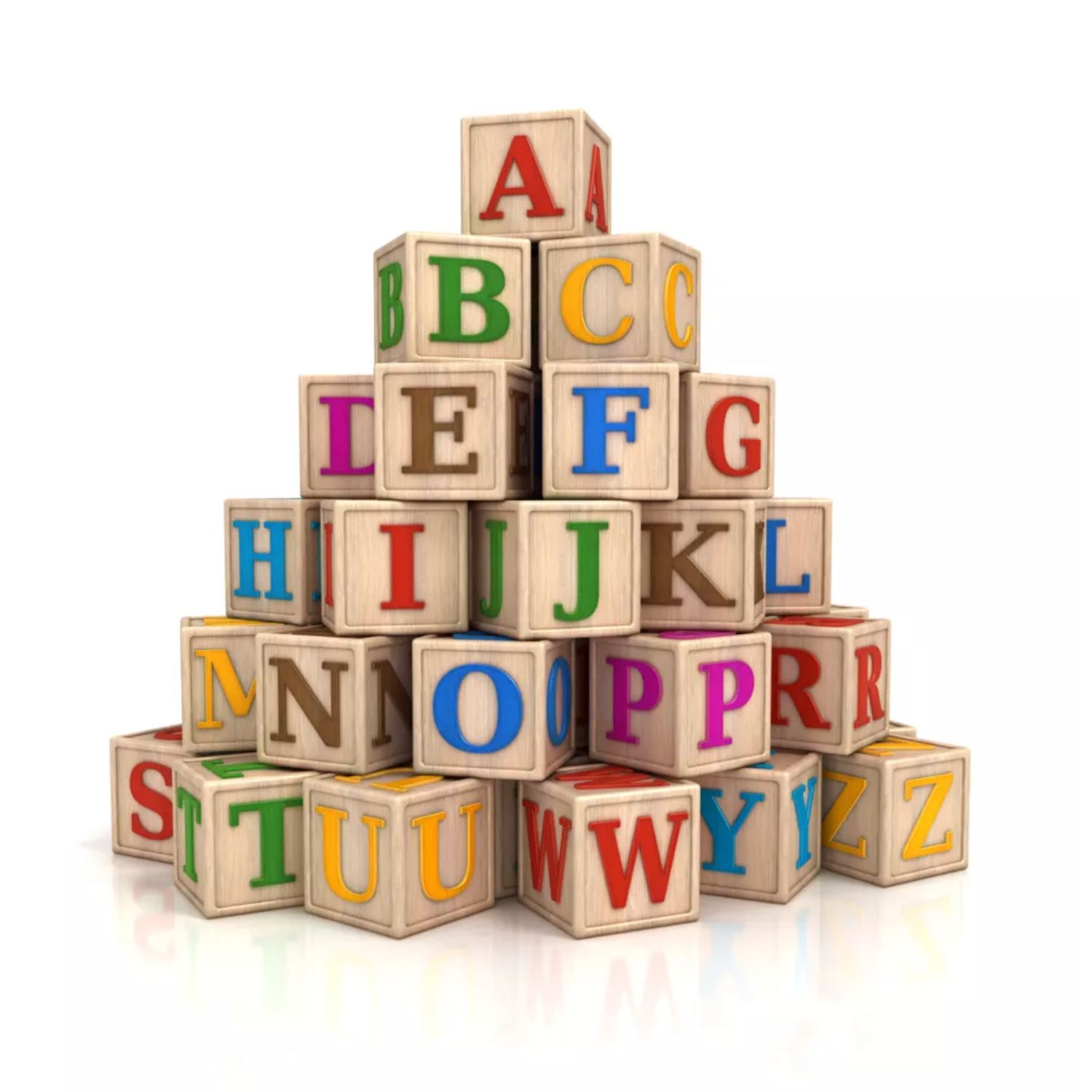 Albio India Wooden Alphabet Block (AKW- 1100)