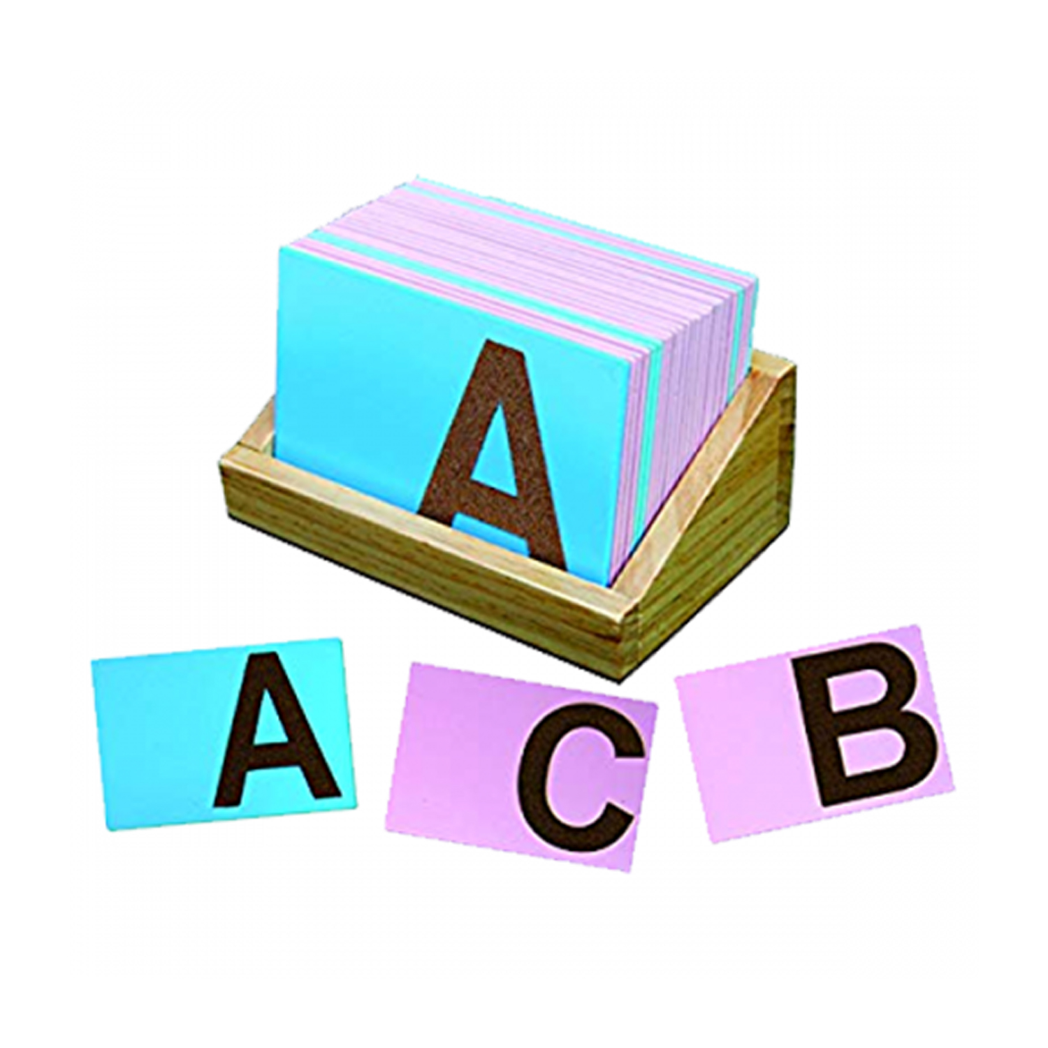 Albio India Wooden Alphabet Sand Paper (AKW – 1152)
