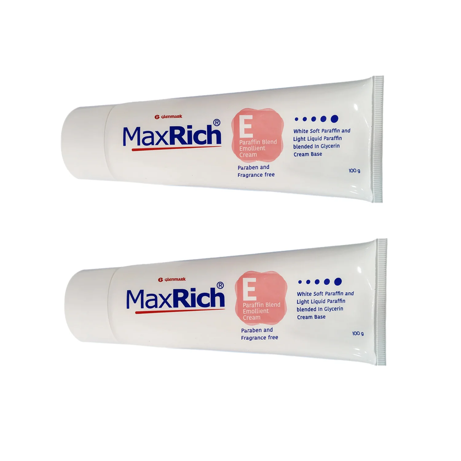MaxRich E Paraffin Blend Emollient Cream, 100g (Pack of 2)