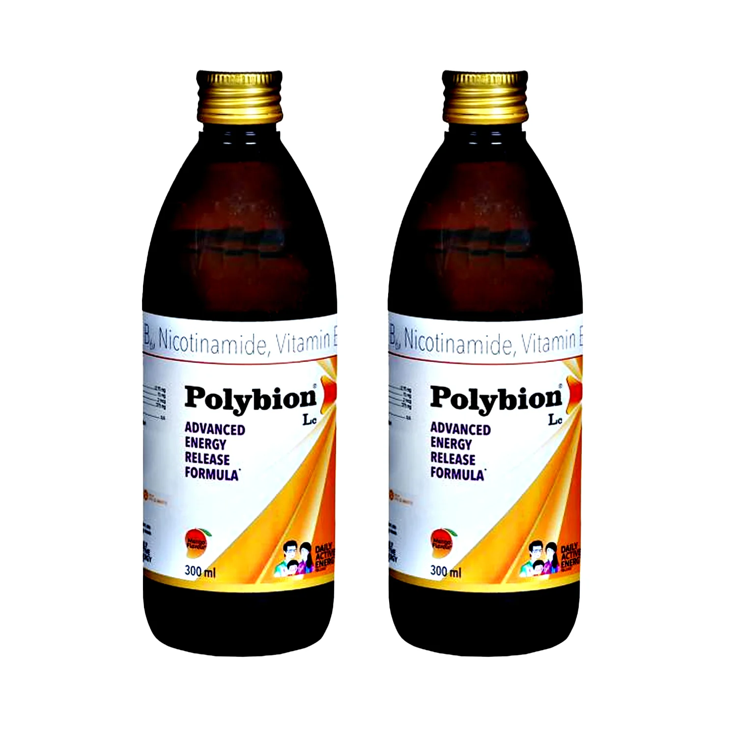 Polybion Lc Syrup 300ml (Pack of 2)