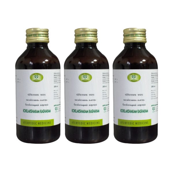 AVN Kokilakshakam Kashayam 200ml (Pack of 3)