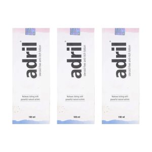 Adril Anti Itch Lotion 100 ml (Pack of 3)