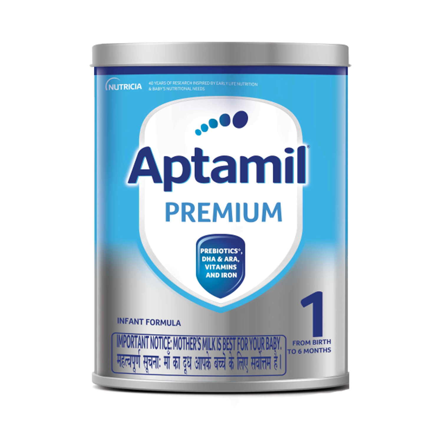 Aptamil Premium Stage 1 Infant Formula Powder 400gm (Tin)
