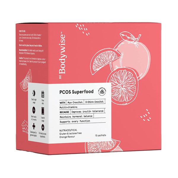 Be Bodywise PCOS Superfood- with Inositol 15 Sachets