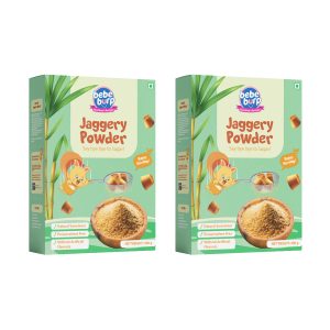 Bebe Burp Jaggery Powder Healthy Sugar Substitute - 200g (Pack of 2)