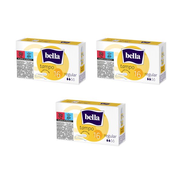 Bella Tampo Regular (16Pcs) Pack of 3