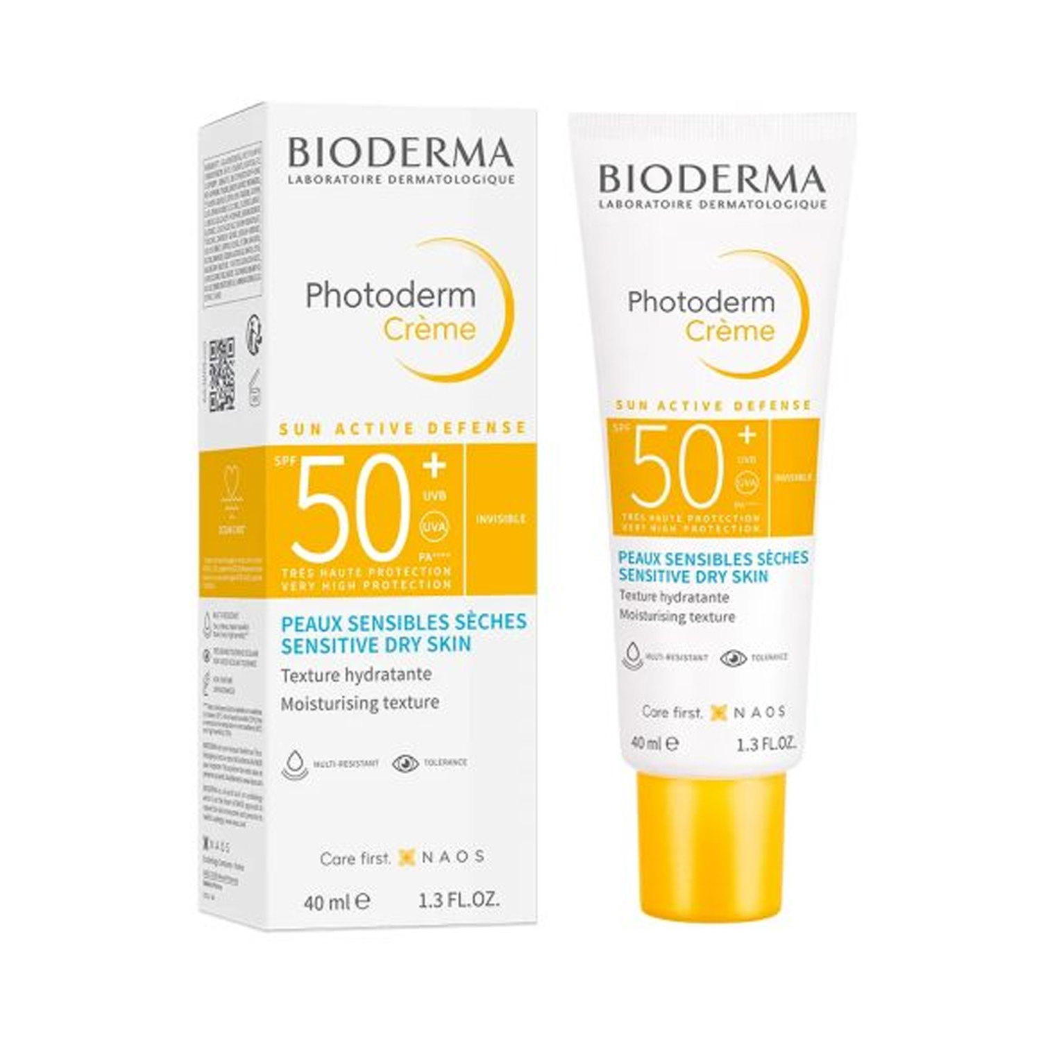 Bioderma Photoderm Creme Neutre SPF 50+ High Protection, Water Resistant & Invisible Texture 40ml