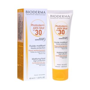Bioderma Photoderm AKN Mat SPF 30 Mattifying Anti-Blemish Sunscreen 40ml