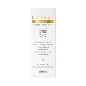 UV Doux Gold Anti-aging Sunscreen Gel SPF 50 - 100gm