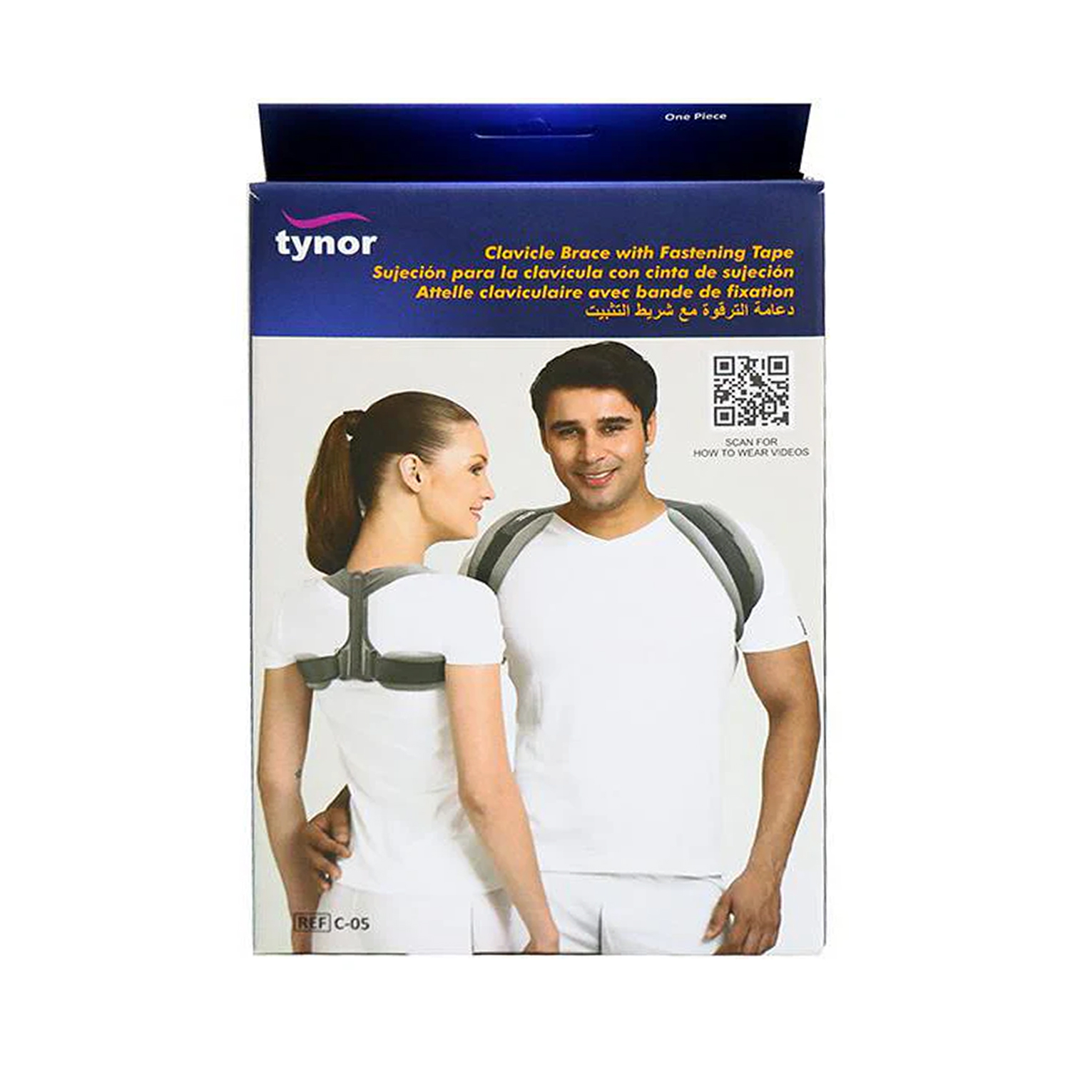 Tynor Clavicle Brace with Fastening Tape C-05