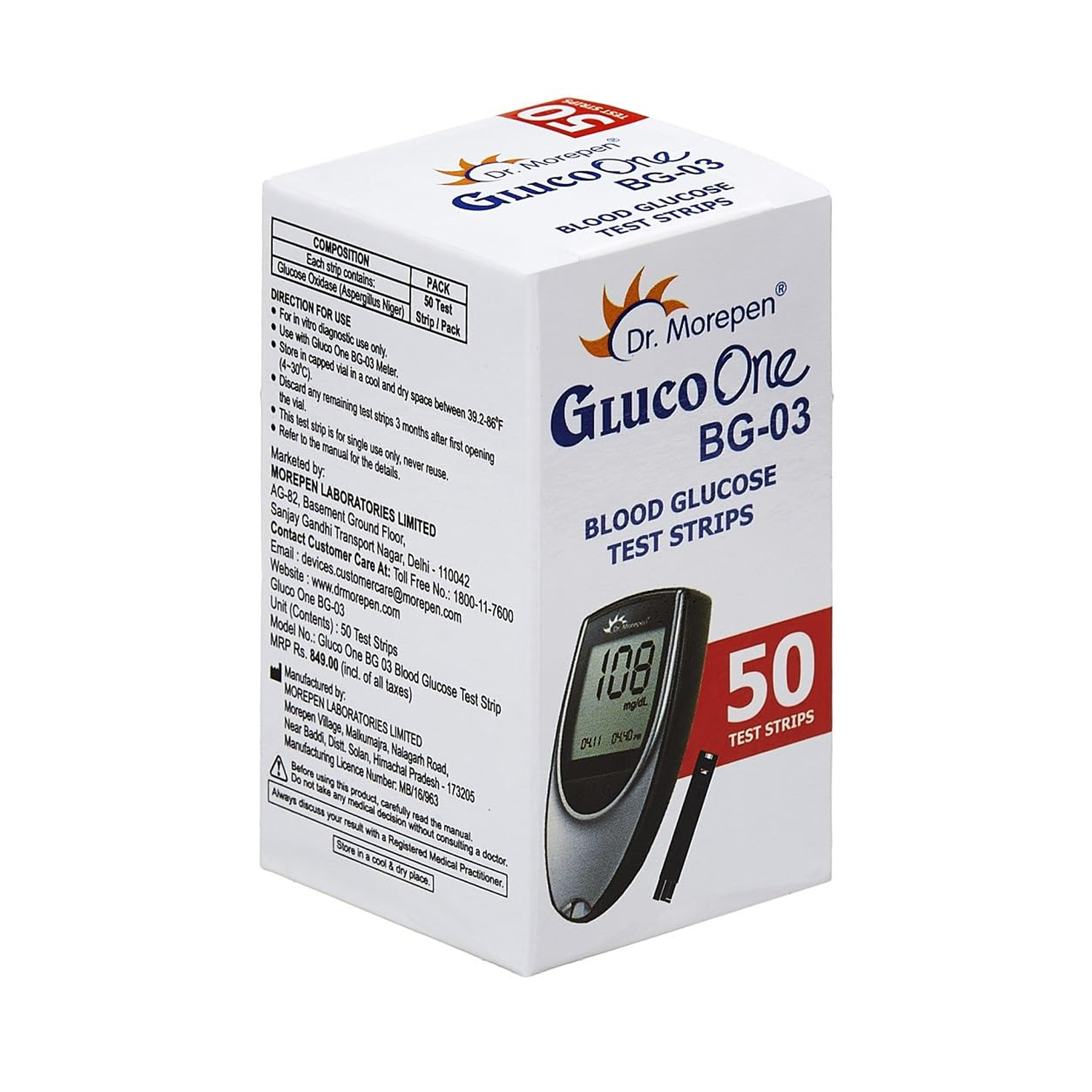 morepen glucometer