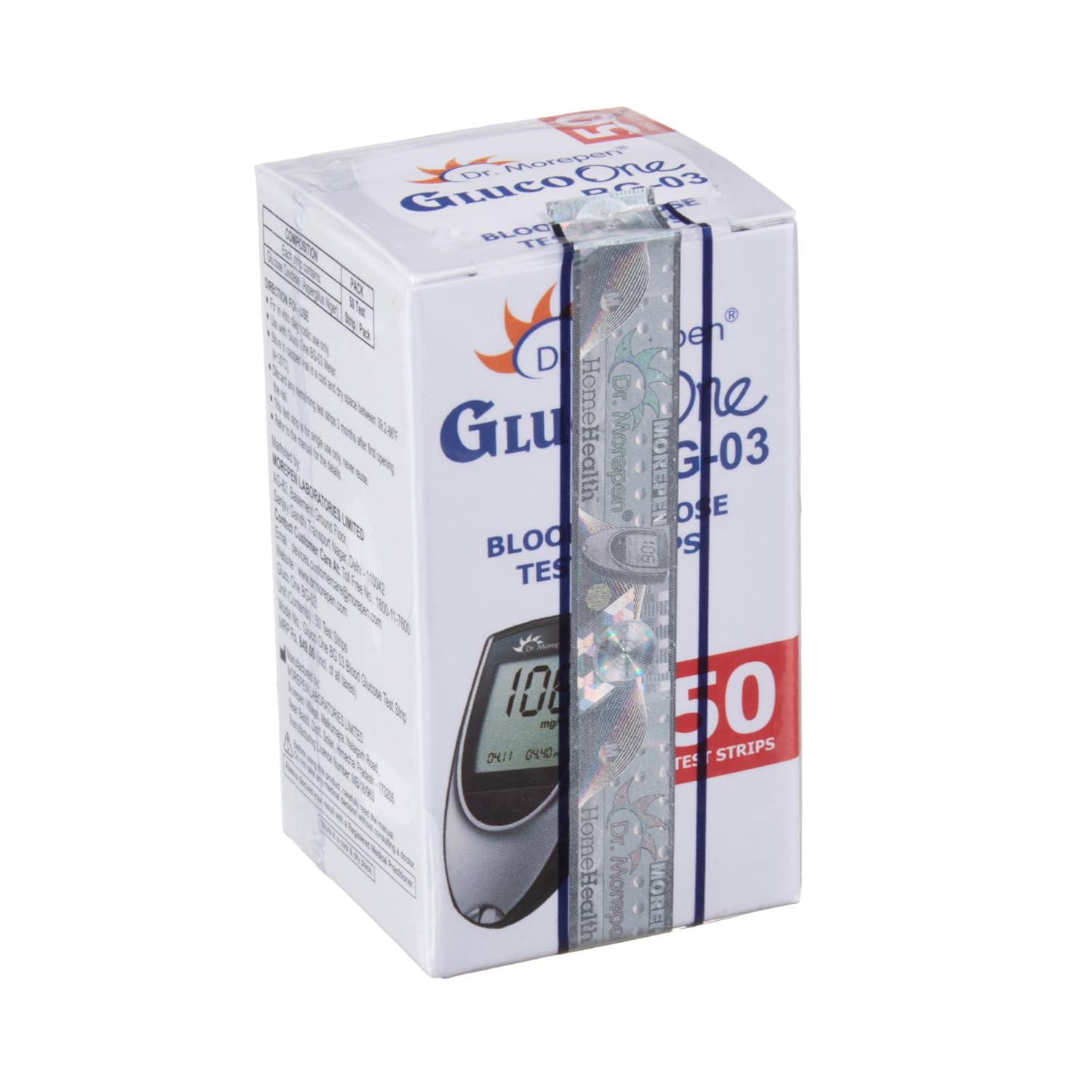 dr morepen test strips