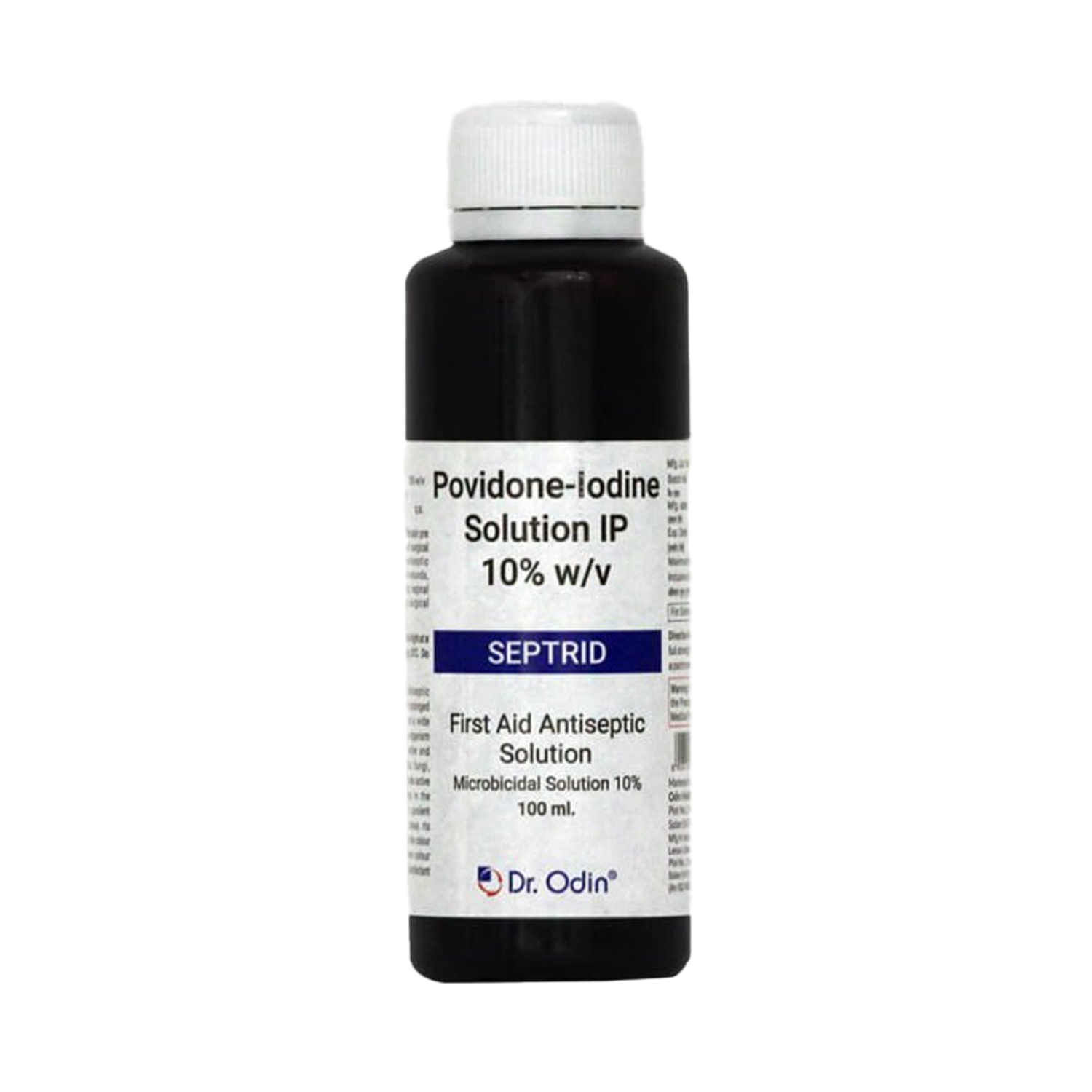 Dr.Odin Septrid- Povidone Iodine Solution 10% 100ml