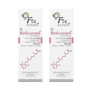 FixDERMA Reticuram Face Cleanser (75ml) Pack of 2