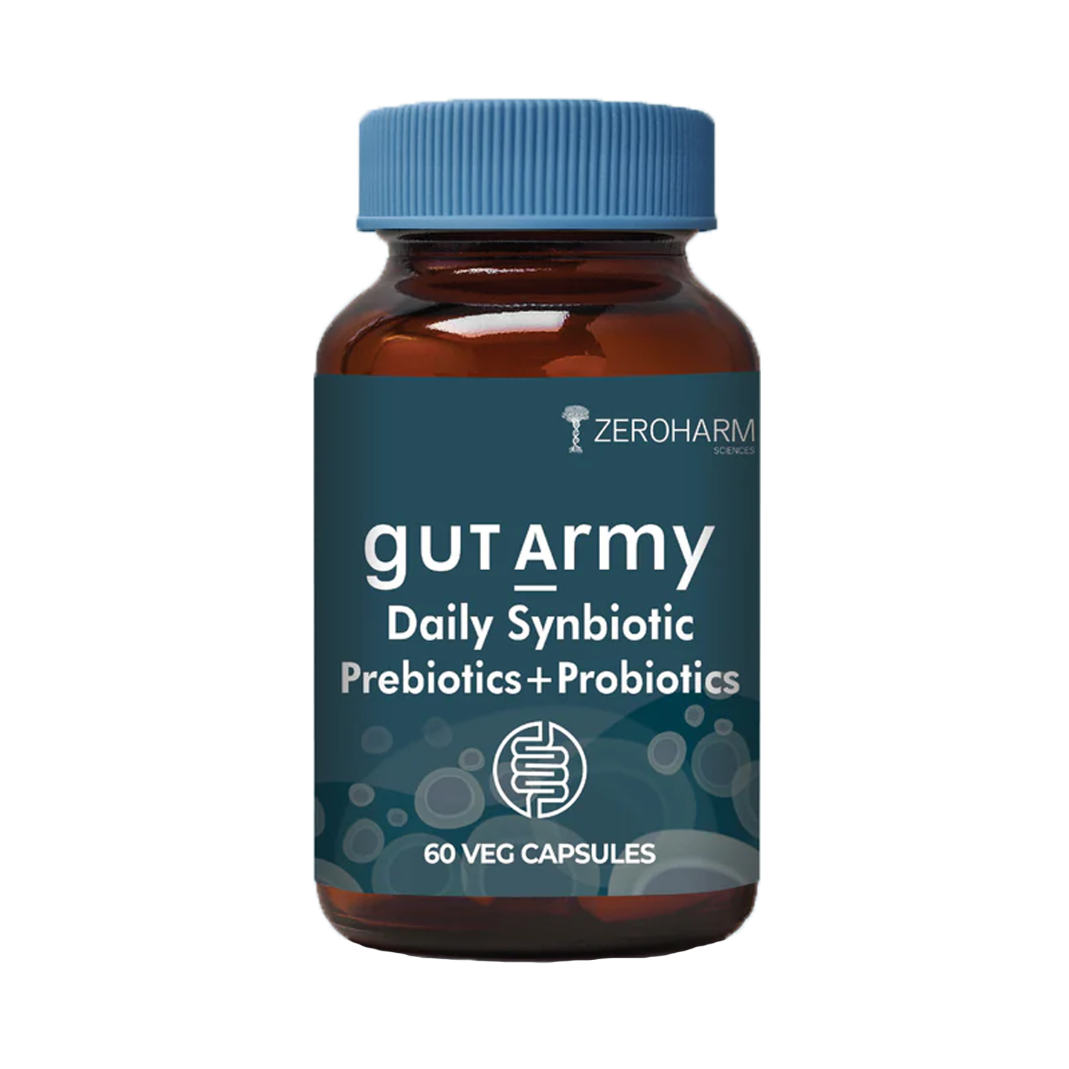 Zeroharm Sciences Gut Army Capsules - 60 Capsules