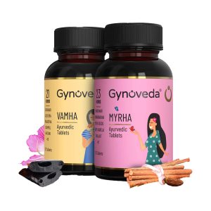 Gynoveda Vamha and myrha ayurvedic tablets (Pack of 2)