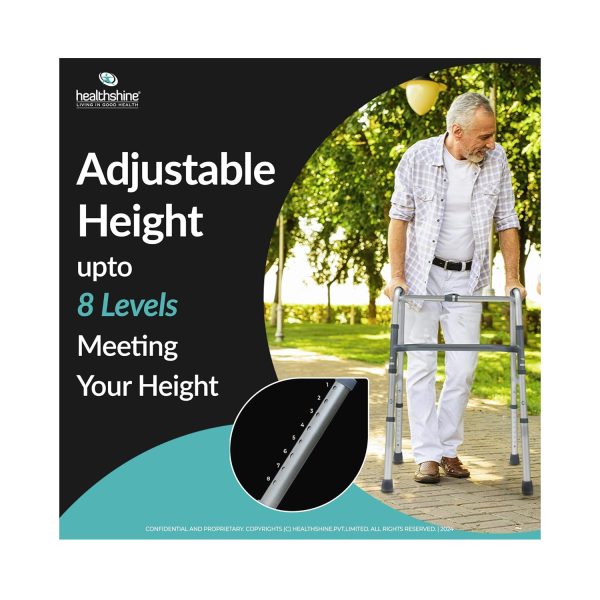 Healthshine Foldable Walker (HS913L)