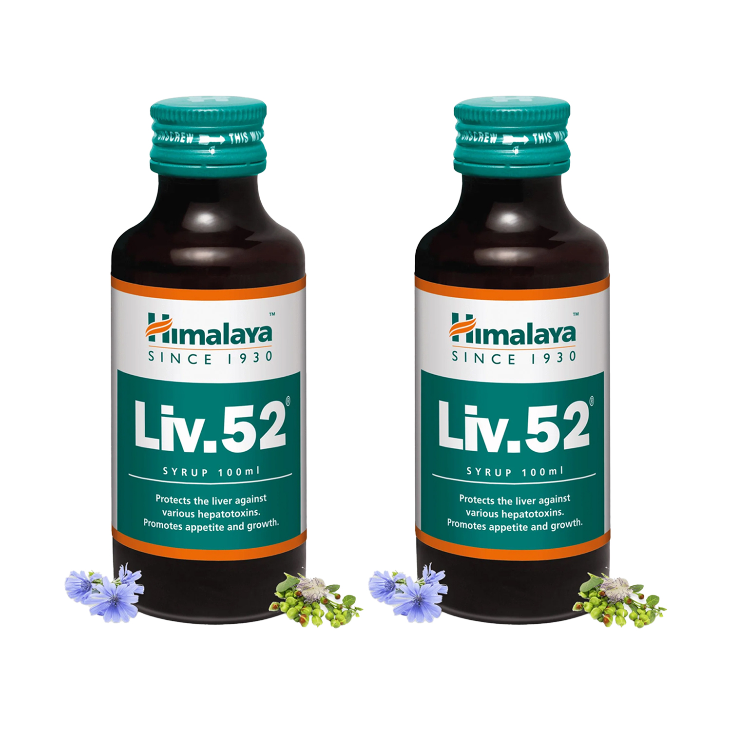Himalaya Liv.52 Syrup 100ml – (Pack of 2)