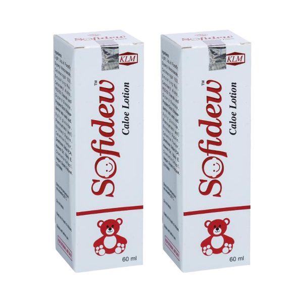KLM Sofidew Caloe Lotion (60ml) Pack of 2