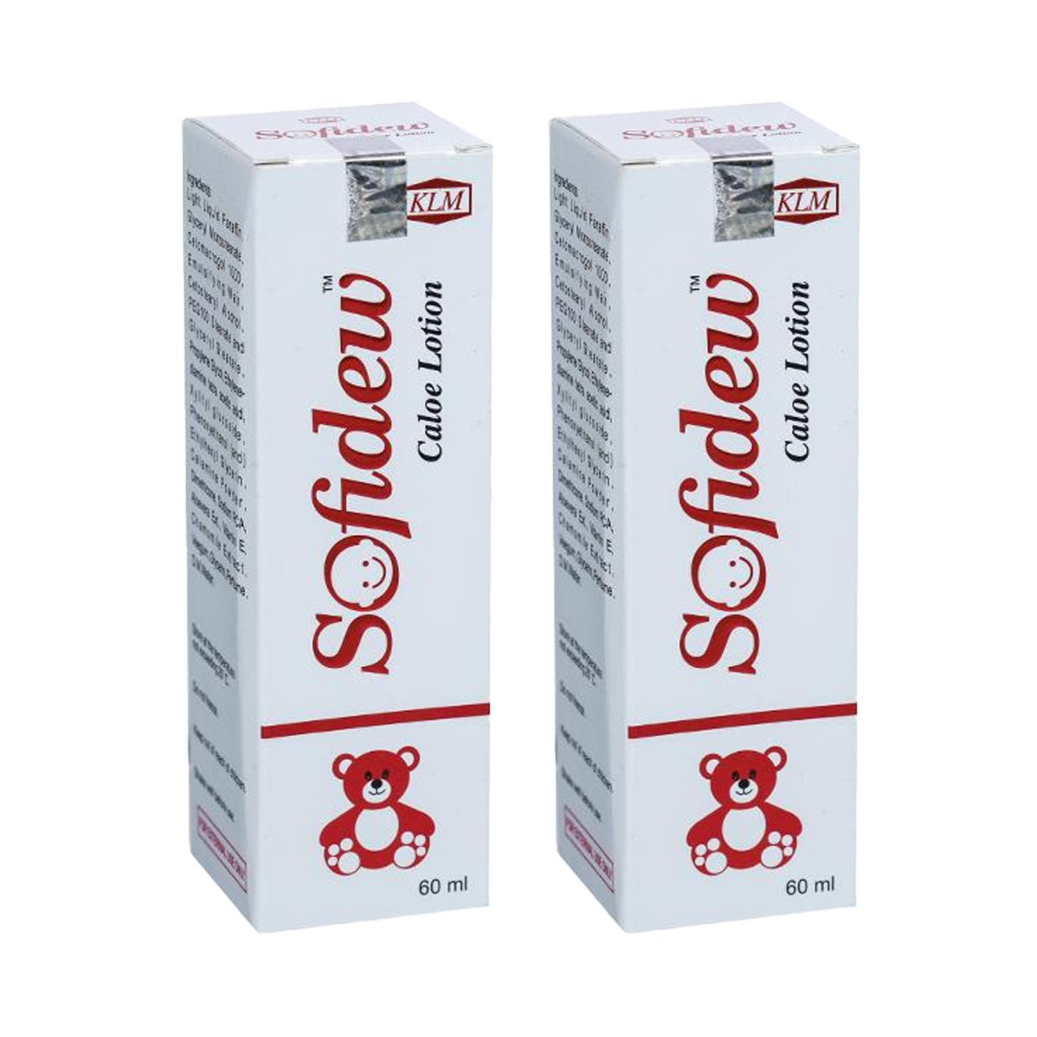 KLM Sofidew Caloe Lotion (60ml) Pack of 2