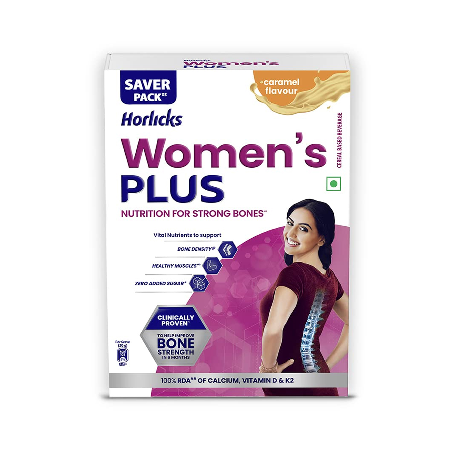 Horlicks Women's Plus Caramel Flavour 400g