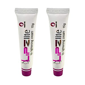 Lipzlite Lip Lightening Cream 15g (Pack of 2)
