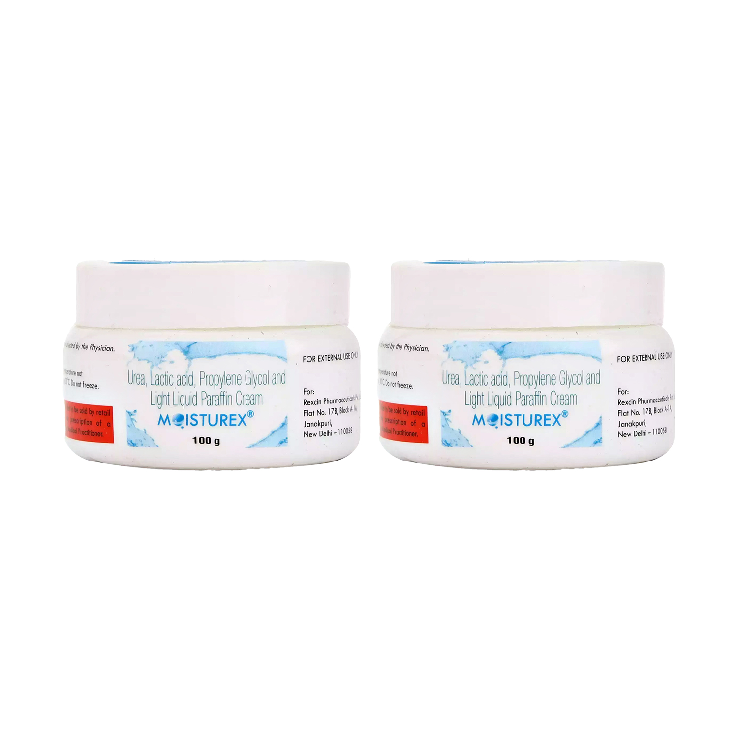 Moisturex Cream (100gm) Pack of 2