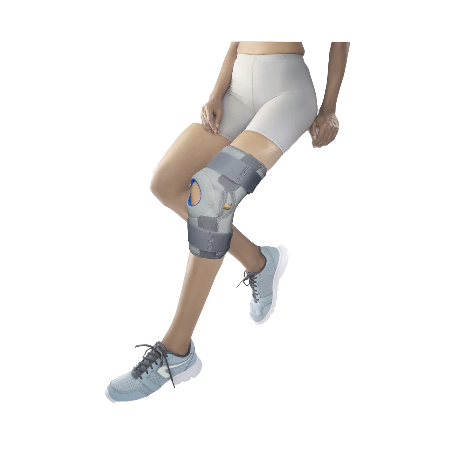 Vissco Neoprene Hinged Patella Knee Brace (P.C. No.1404)