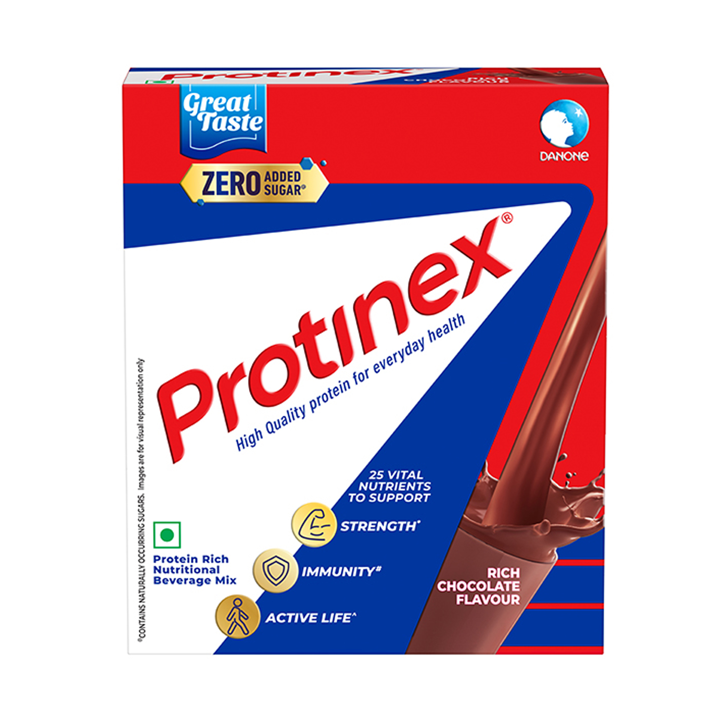Protinex Health and Nutritional Protein Drink Rich Chocolate - 250 gm Refill
