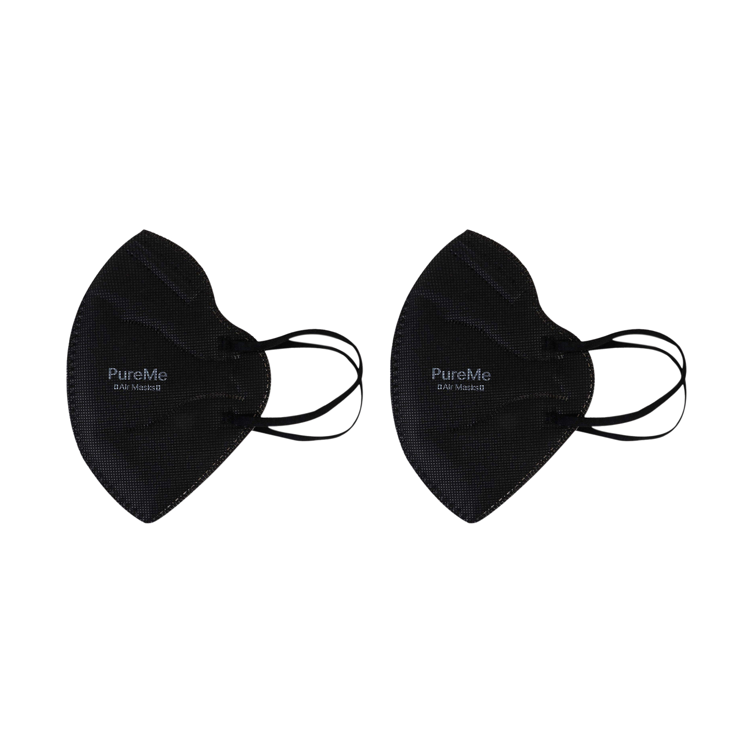 PureMe Black Anti PM 2.5 Mask (Pack of 2)