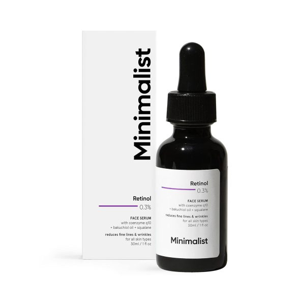 Minimalist Retinol 0.3% Face Serum (30ml)