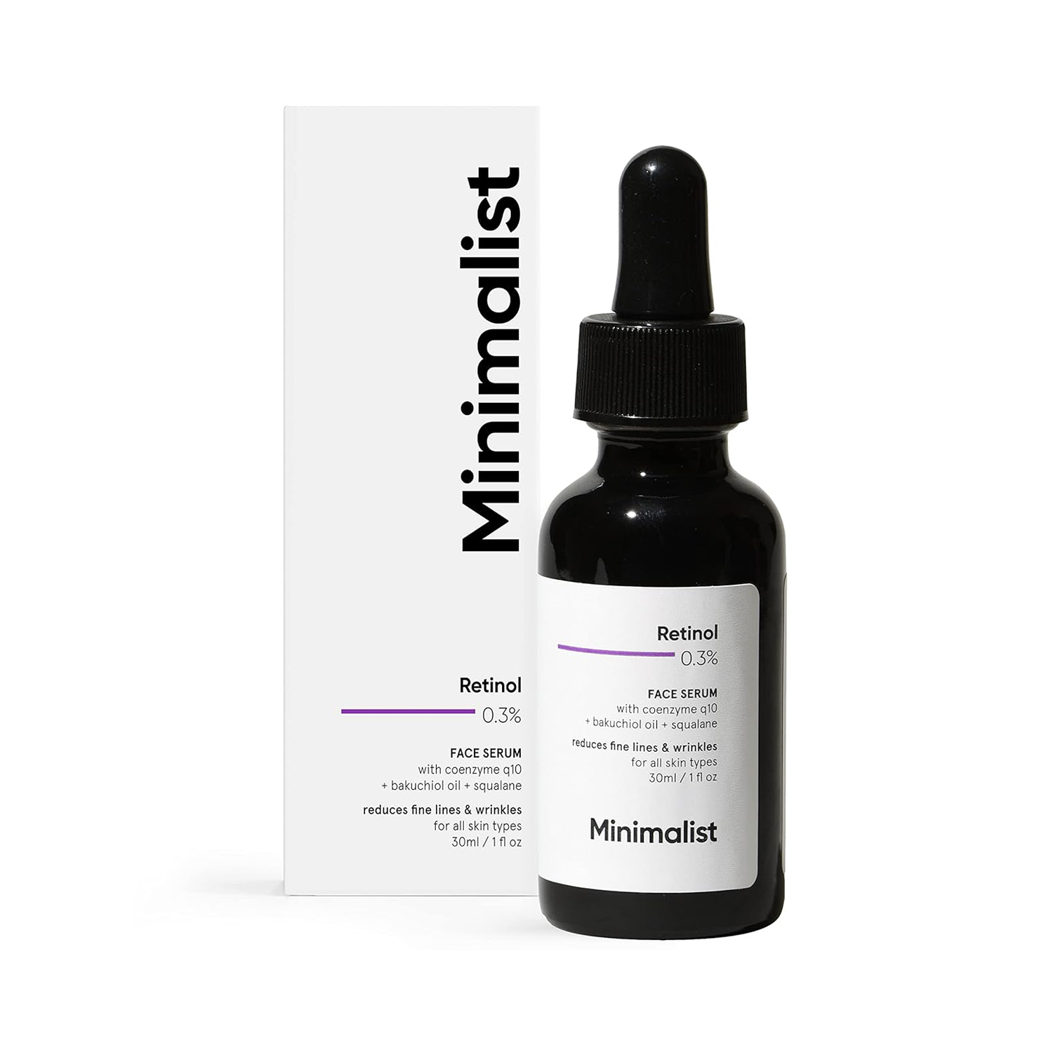 Minimalist Retinol 0.3% Face Serum (30ml)