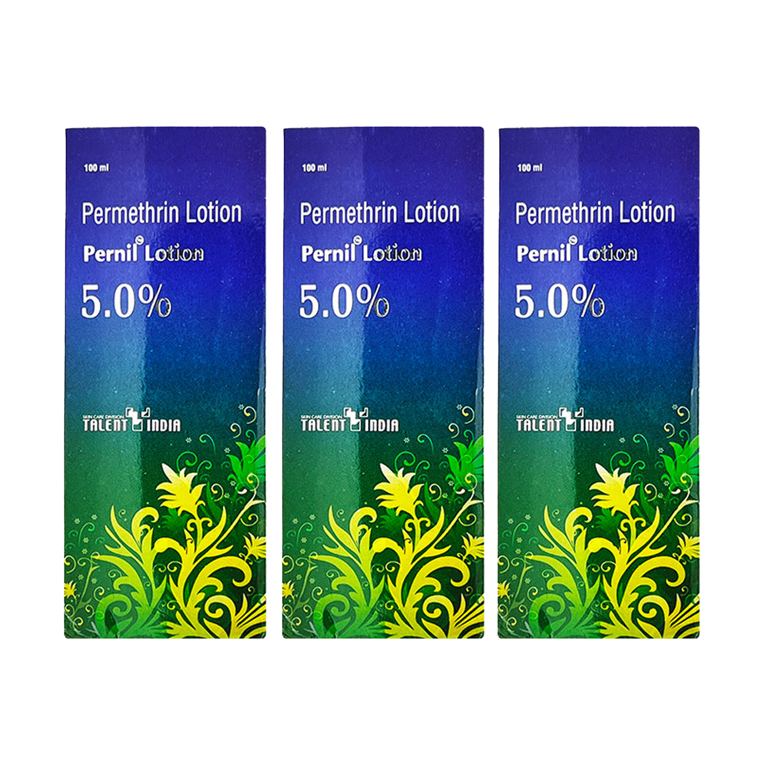 Talent India Pernil Lotion (100ml) Pack of 3