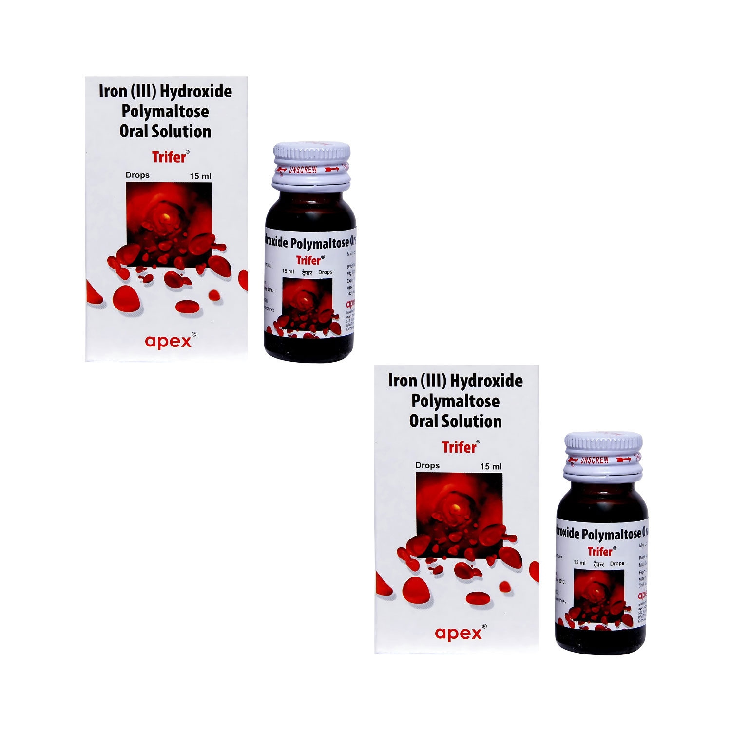 KLM Trifer Drops 15 ml (Pack of 2)