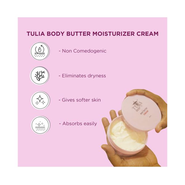 Tulia Body Butter Moisturizer Cream