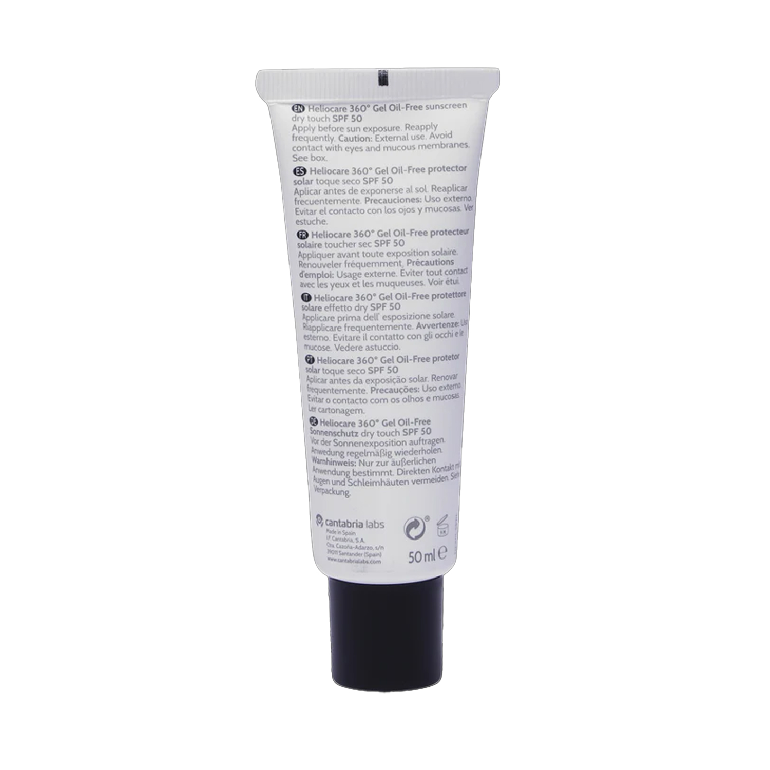 Heliocare 360 Gel Oil Free Spf 50 (50ml)