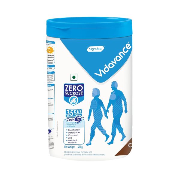 Vidavance Nutritional for Diabetes and Pre Diabetes Chocolate Flavour