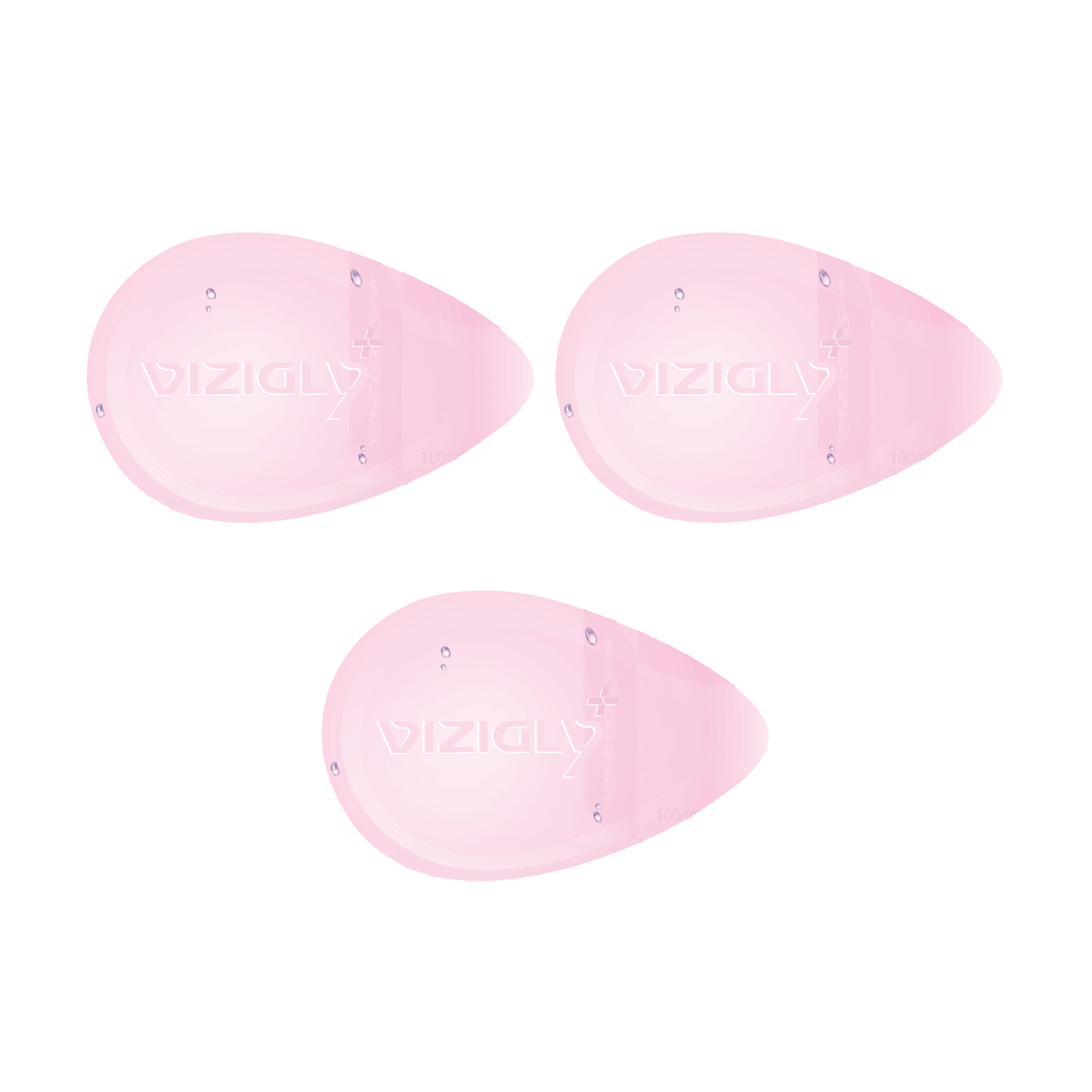 Vizigly Plus Transparent Bathing Bar (100gm) Pack of 3