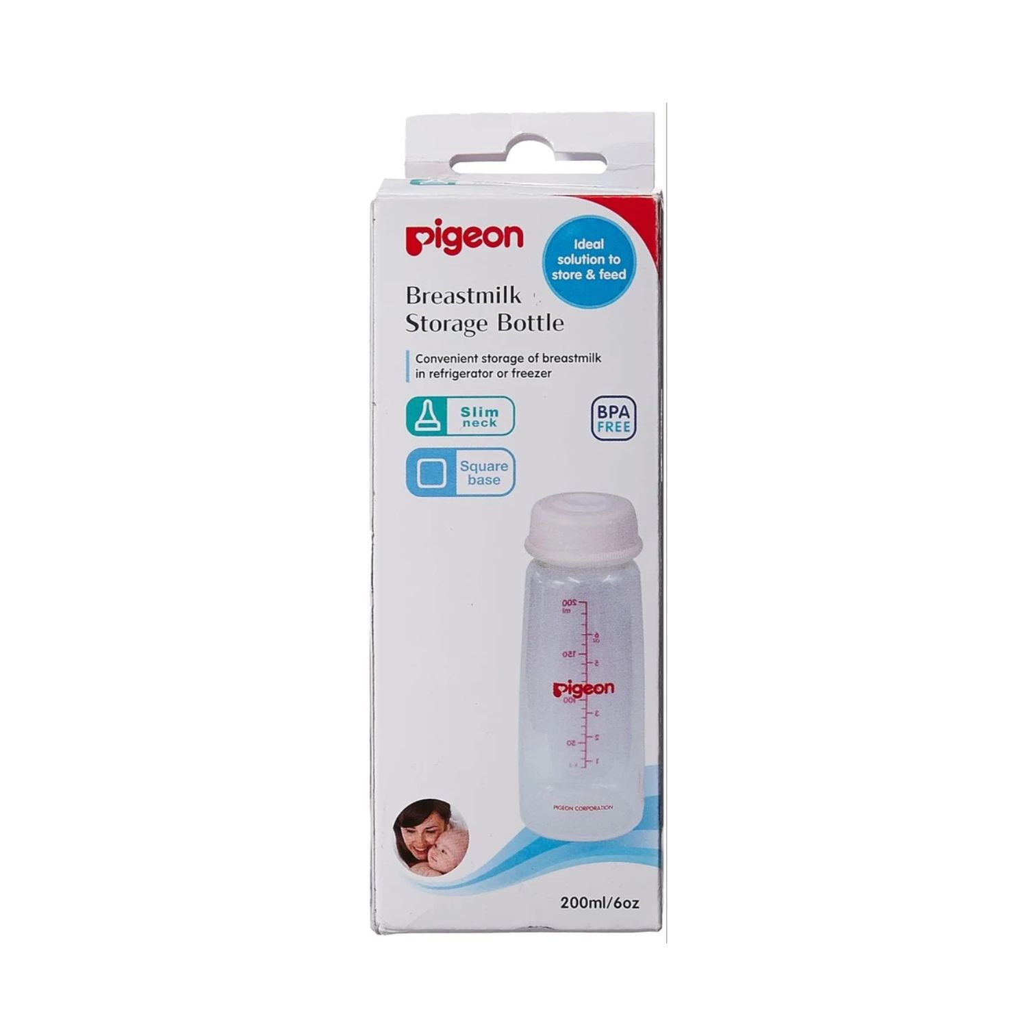 Pigeon Breast Milk Storage Bottle (200 ml)
