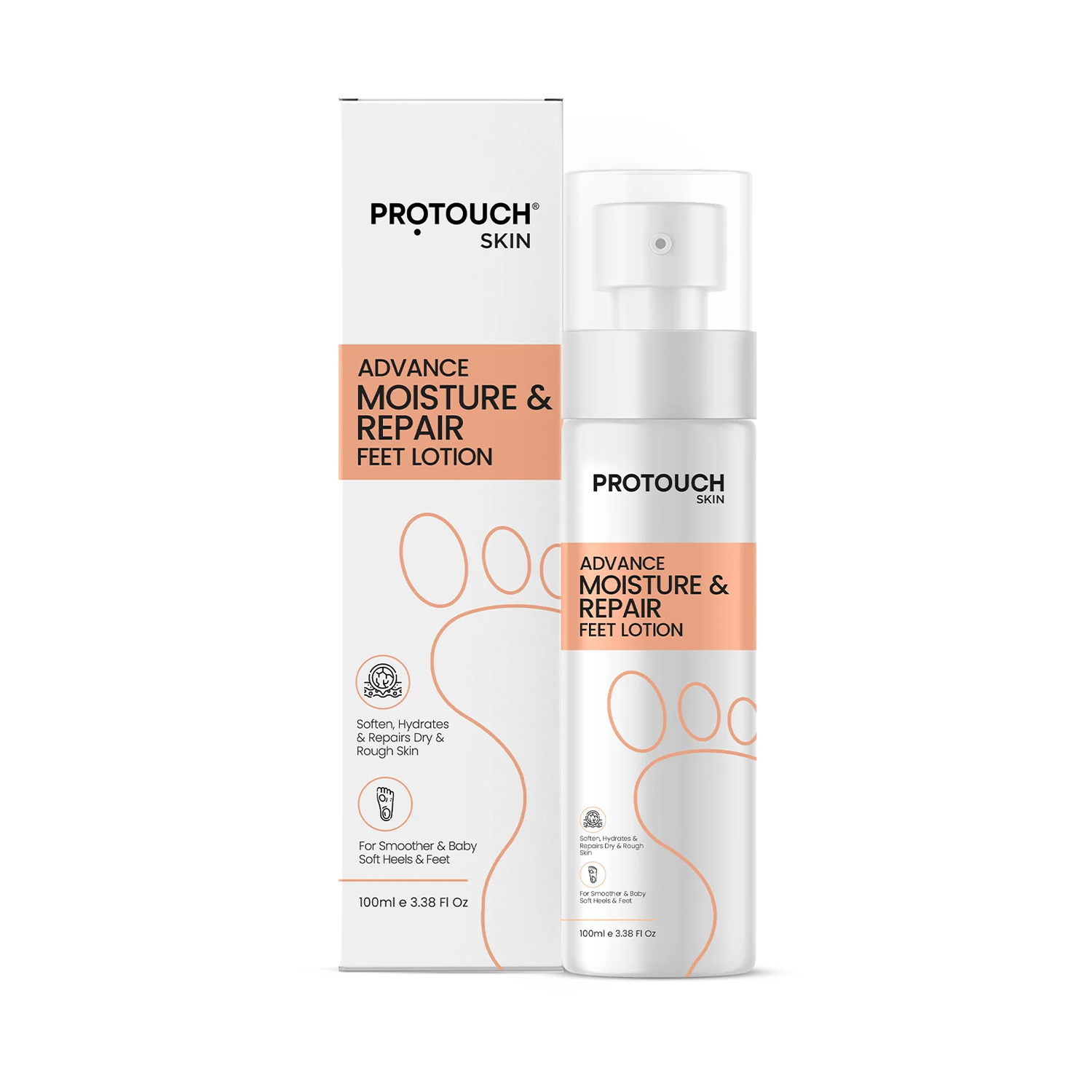 Protouch Advanced Moisture and Repair Feet Lotion