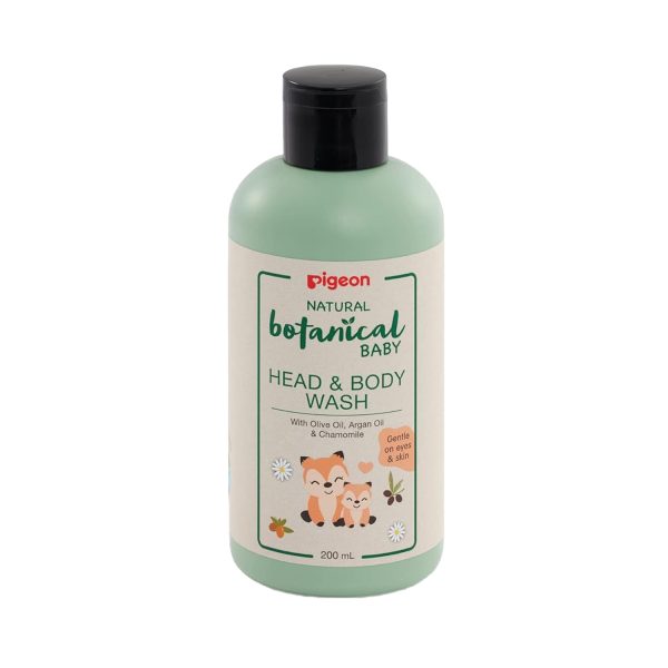 Pigeon Natural Botanical Baby Head and Body Wash (200ml)