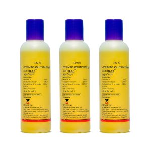 Menarini Cetrilak Mild Solution 100 ml (Pack of 3)
