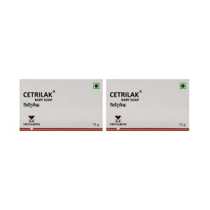 Menarini Cetrilak Baby Soap 75 gm (Pack of 2)