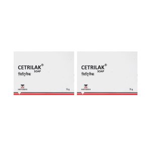 Menarini Cetrilak Soap 75 g (Pack of 2)