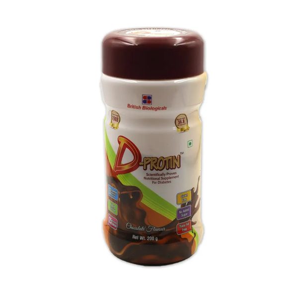 D Protein Chocolate Protein Powder 200g