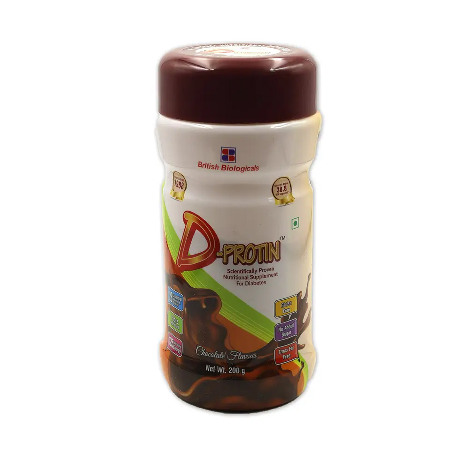 D Protein Chocolate Protein Powder 200g